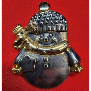 Christmas Pin Brooch Best Snowman Pin Brooch Pendant